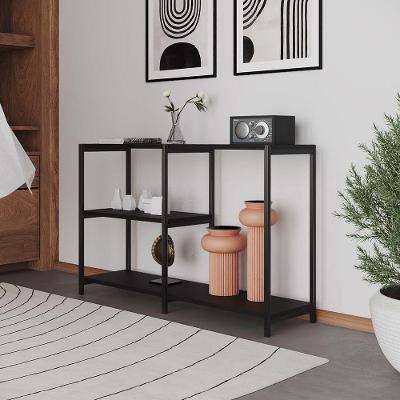 Aparador Industrial Artesania Preto 120cm