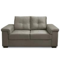 Sofá 2 Lugares Para Sala De Estar Living 153cm Allon F04 Veludo Marrom Claro - Lyam Decor - 3