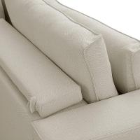 Sofá 3 Lugares Retrátil Reclinável Para Sala De Estar 250cm Odilon F04 Linho Creme - Lyam Decor - 9