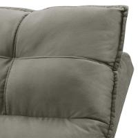 Sofá Retrátil Reclinável Para Sala 3 Lugares 245cm Gordon F04 Veludo Marrom Claro - Lyam Decor - 9