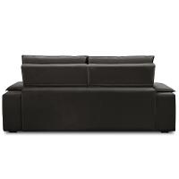 Sofá Retrátil Reclinável Para Sala 3 Lugares 225cm Gordon F04 Veludo Marrom Escuro - Lyam Decor - 8