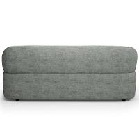 Sofá 3 Lugares Orgânico Sala De Estar Living 170cm Carmen F04 Linho Cinza - Lyam Decor - 3