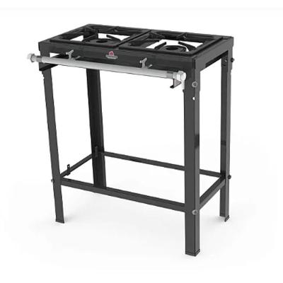 Fogão Industrial Progás 2 Bocas Simples Baixa Pressão Sem Forno Ferro Fundido - Pms-200f