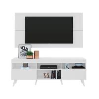 Rack com Painel TV até 65" e Pés Retrô Flórida Multimóveis - 1