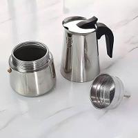 Cafeteira Italiana Moka 300ml Aço Inox Premium 06 Xícaras - 3