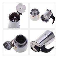 Cafeteira Italiana Moka 300ml Aço Inox Premium 06 Xícaras - 6