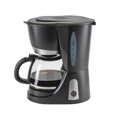 Cafeteira Elétrica Preta Jarra De Vidro Filtro Lavável 110V