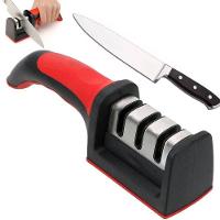 Amolador De Facas 3 Opções Para Afiar Desbaste E Polimento - 1