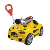 Carrinho De Passeio Infantil Mc Laram Amarelo Alça Segurança - 3