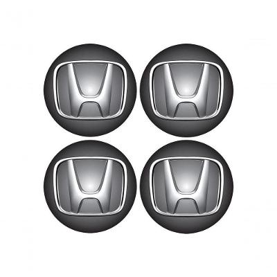 Jogo Bottom- Emblema Para Calota Honda 48mm Degrade 4...