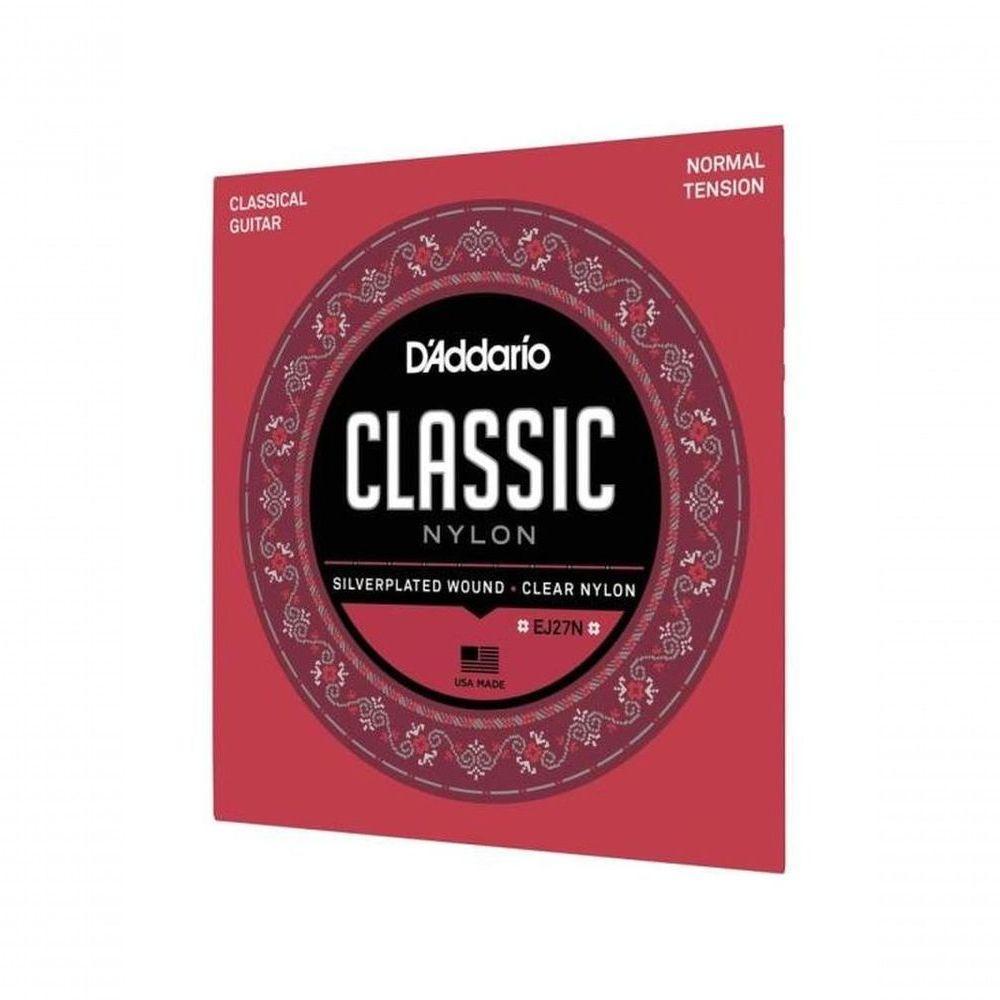 Encordoamento Violão Nylon Tensão Media Student Ej27n D Addario - 2