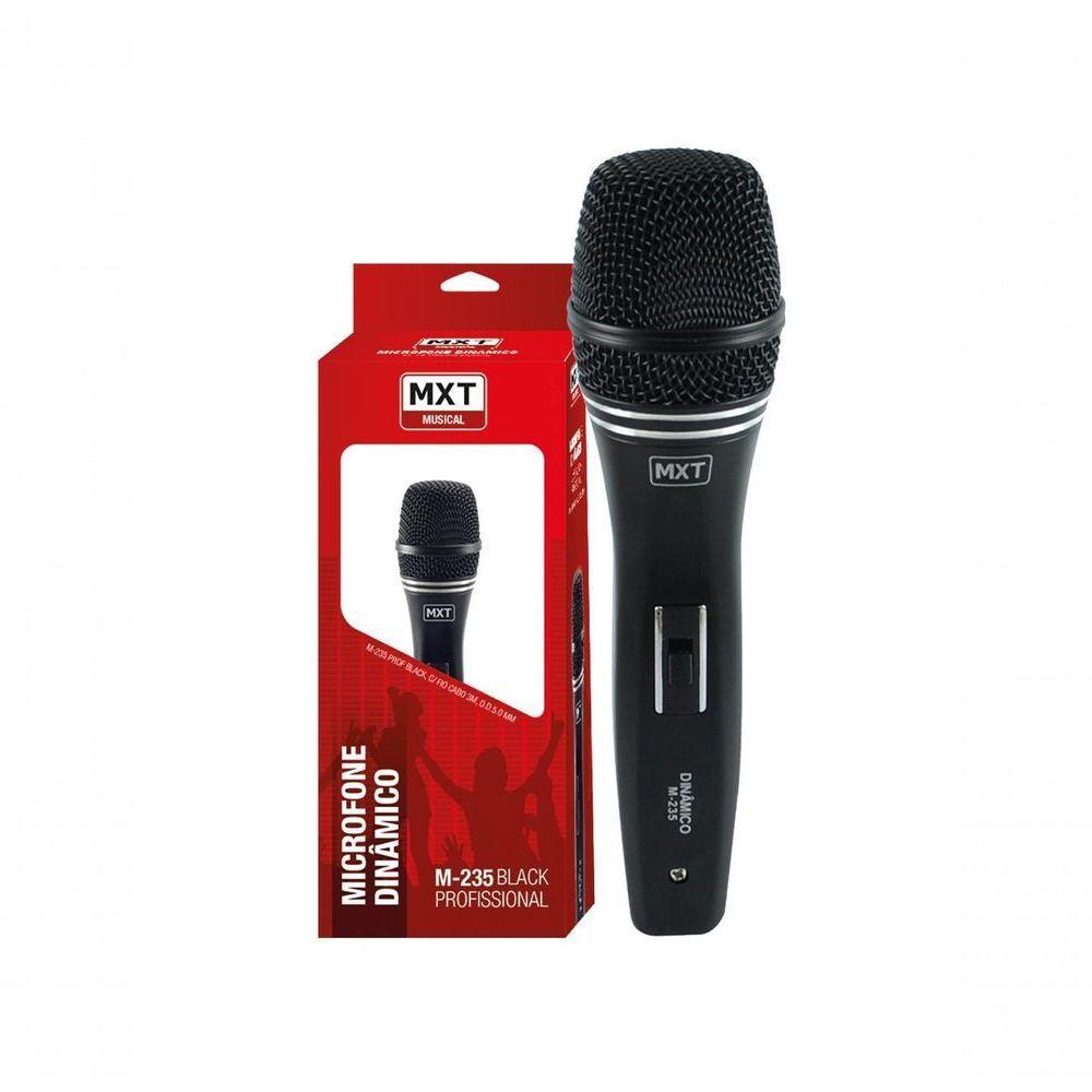 Microfone Dinamico Com Fio M-235 Profissional - Cabo 3... - 1