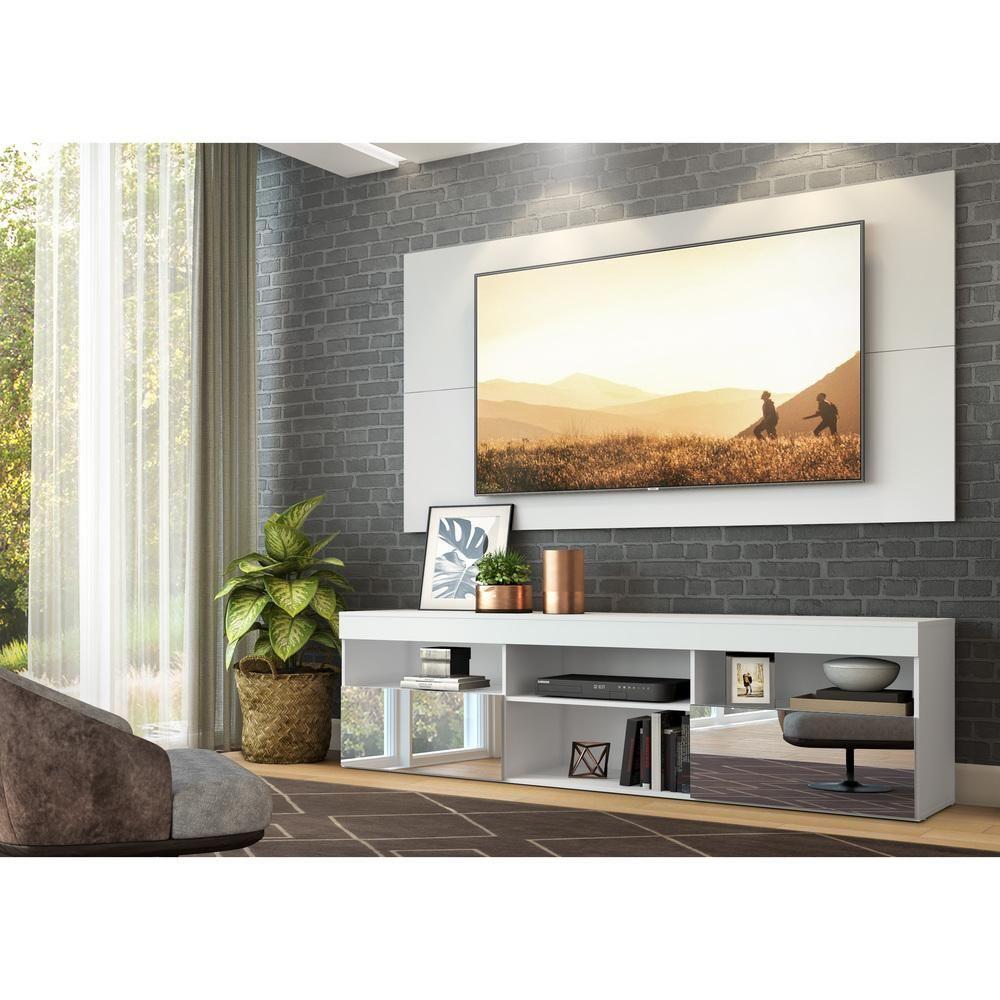 Rack com Painel TV até 65" e Espelho Flórida Multimóveis - 4
