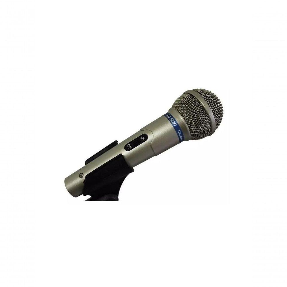 Microfone Leson Mc-200 Dinamico Champanhe - 1