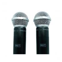 Microfone Mxt Sem Fio Duplo Uhf302 Maleta Freq... - 1