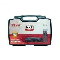 Microfone Mxt Sem Fio Duplo Uhf302 Maleta Freq... - 3