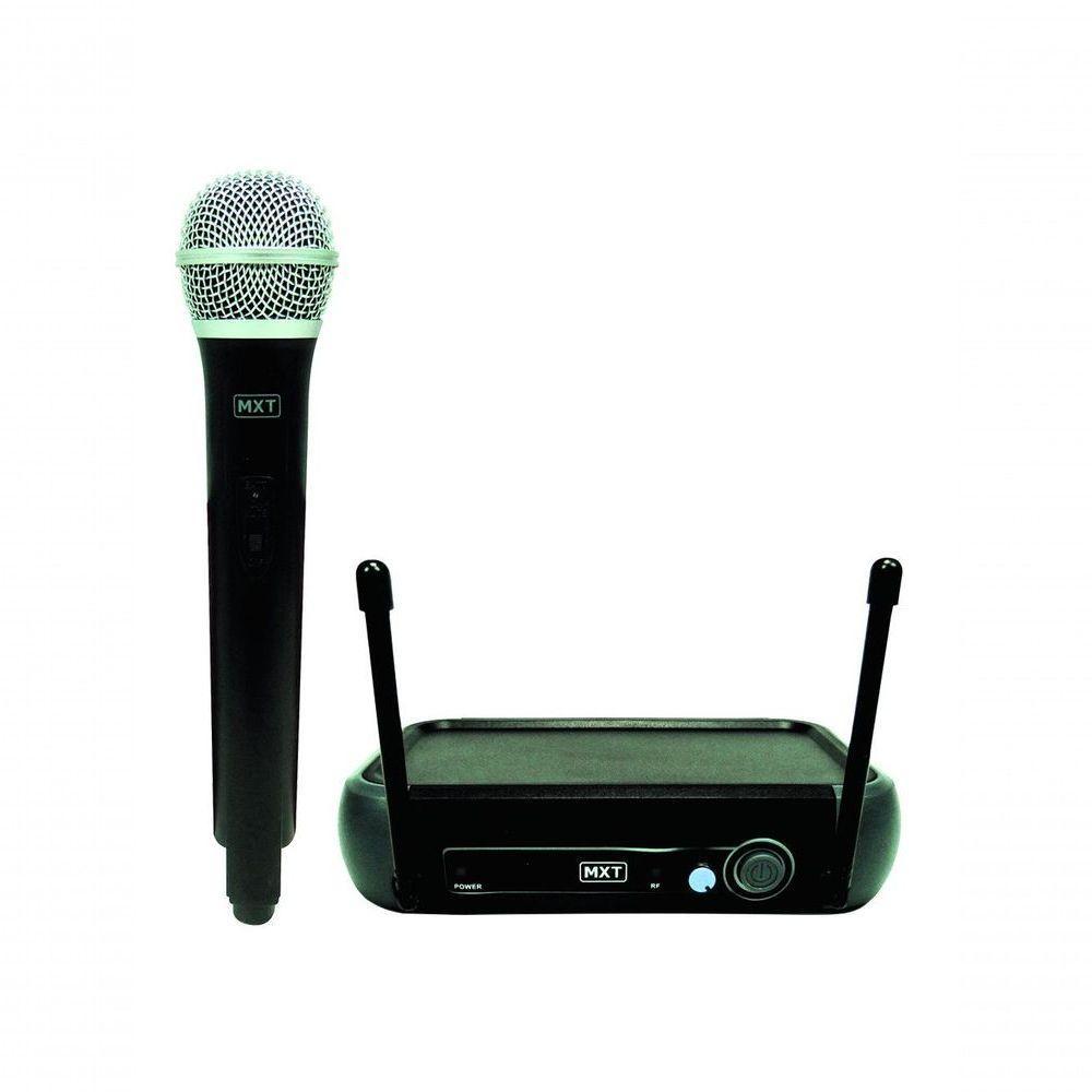 Microfone Sem Fio Mxt Uhf202-201 Frequencia 687.6mhz - 1