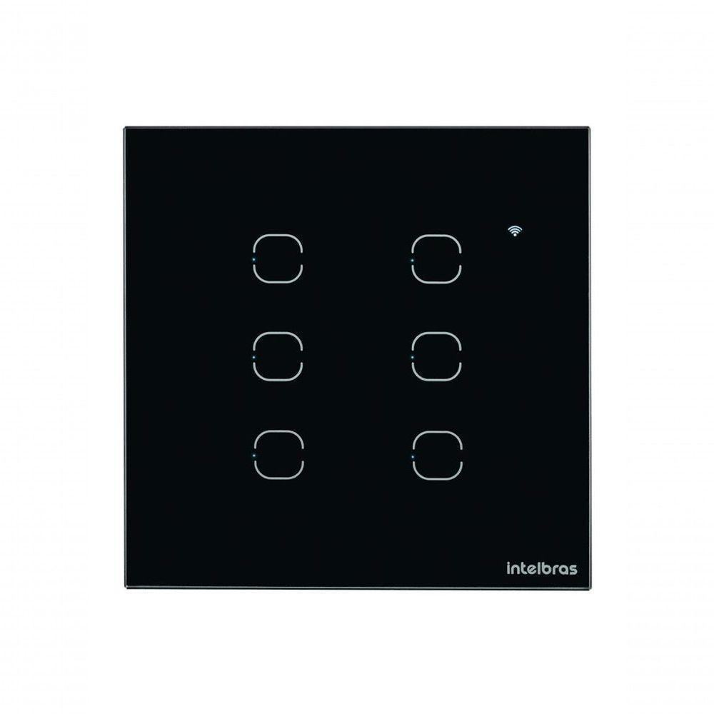 Interruptor Smart Touch Intelbras Wifi Preto - 1