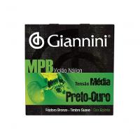 Giannini Corda Violao Genwbg Preto- Ouro Com Bolinha - 1