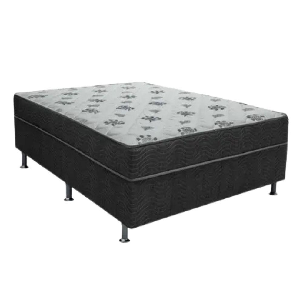 Cama Box Viuva Conjugada Ortopédico Solteirão 5cm 128x188 - 1