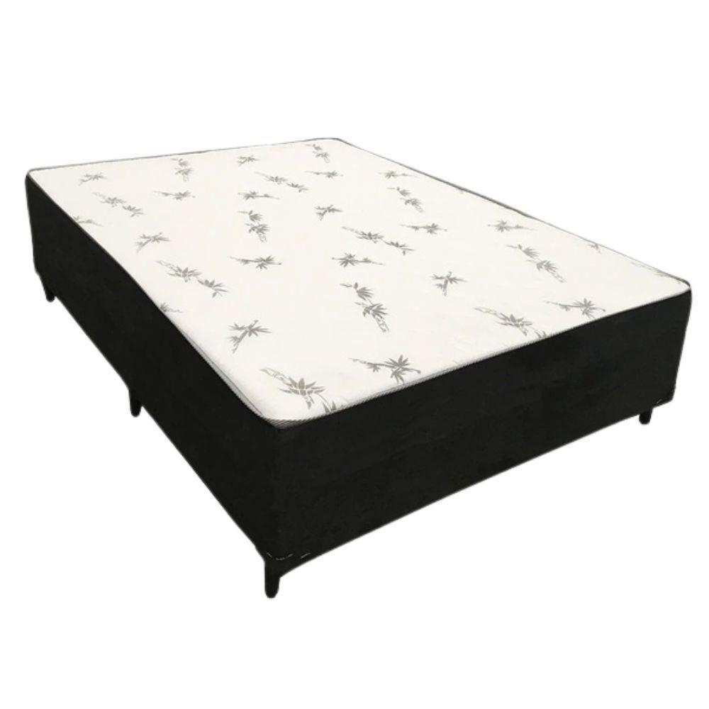 Cama Box Viuva Conjugada Ortopédico 43x128x188 5cm - 1