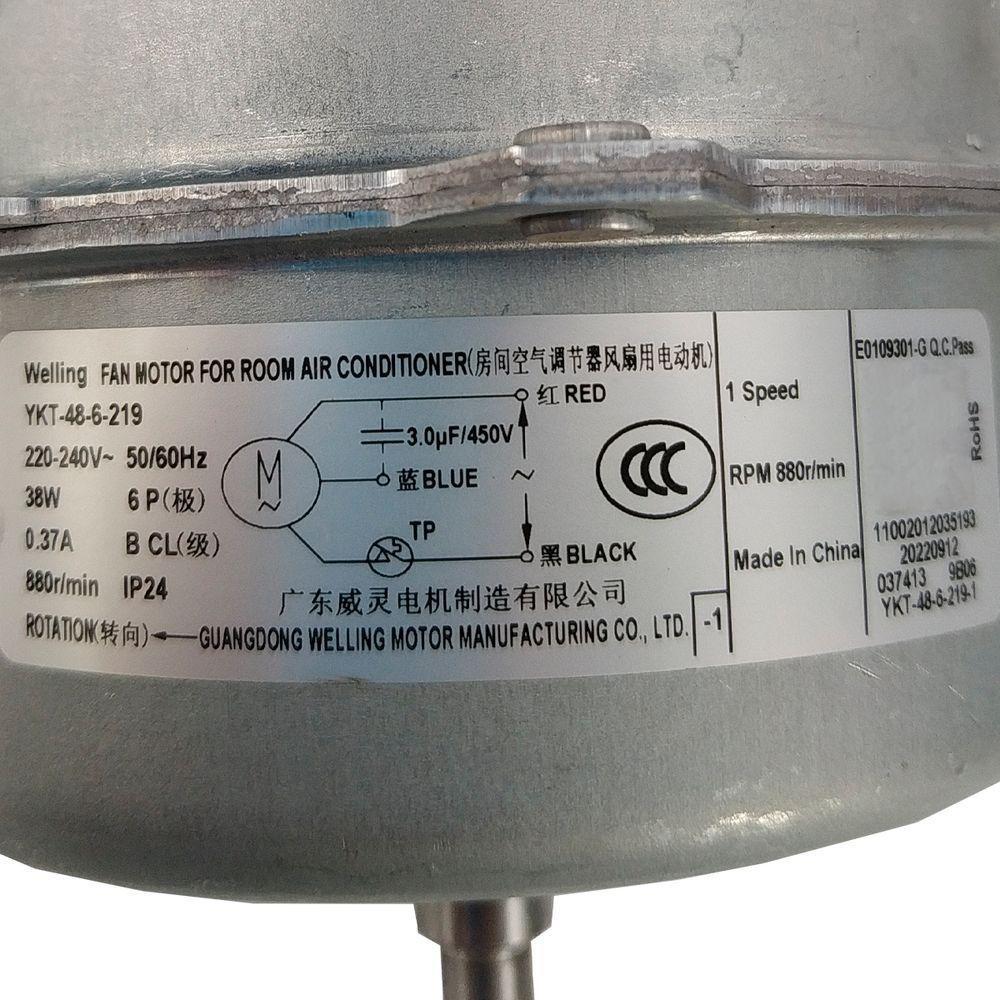 Motor Condensadora Ar Condicionado Eco Plus 18.000 Btus Elgin Original Único - 2