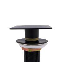 Válvula Click Inteligente Ralo Para Pia Cuba De Banheiro Preto Black Fosco Luxo Lavabo - 7