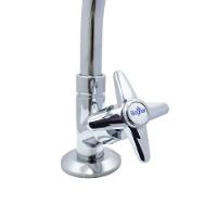 Torneira Pia Cozinha Bica Móvel Com Bico Mesa Bancada Cromado Metal Luxo - 5