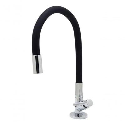 Torneira Cozinha Mesa Bancada Tubo Flexível Color Preto 1/4 De Volta C29