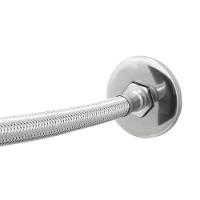 Engate Malha De Aço 100cm Flexivel