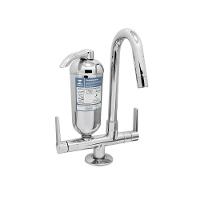 Torneira Cozinha Filtro Purificador Mesa Bancada Bica Móvel 1/4v Cromado Abs Luxo - 1