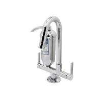 Torneira Cozinha Filtro Purificador Mesa Bancada Bica Móvel 1/4v Cromado Abs Luxo