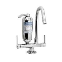 Torneira Cozinha Filtro Purificador Mesa Bancada Bica Móvel 1/4v Cromado Abs Luxo - 7