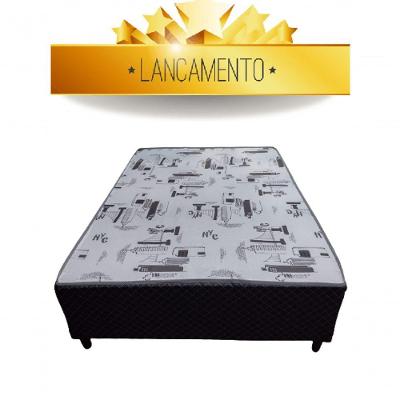 Cama Box Viuva Conjugada Ortopédico Solteirão 120X188X43