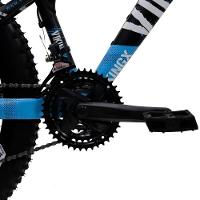 Bicicleta Aro 26 Bike Vikingx Freeride 21v Freio A Disco Preto Azul