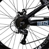 Bicicleta Aro 26 Bike Vikingx Freeride 21v Freio A Disco Preto Azul - 5