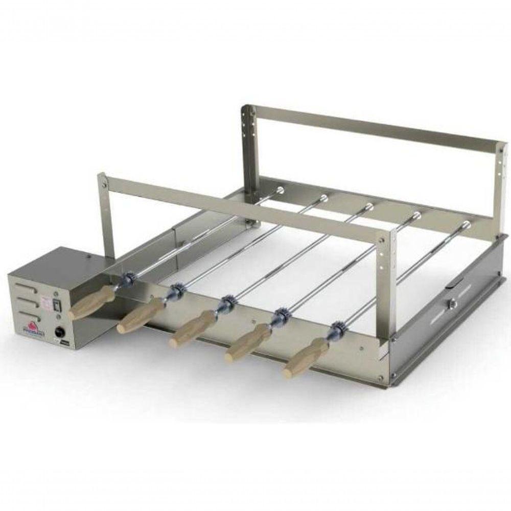 Assador Churrasqueira Rotativa Progás 5 Espetos Bivolt - Prrc-05 - 1