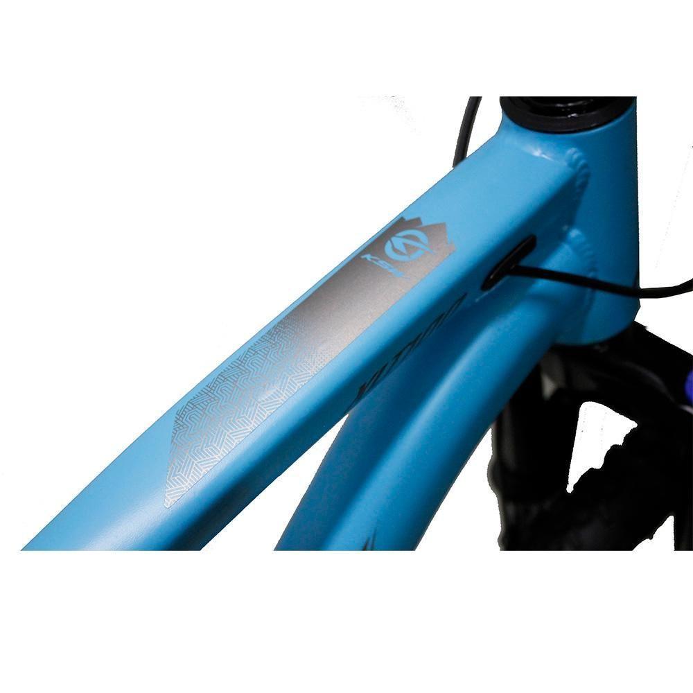 Bicicleta Aro 29 Ksw 21 Marchas Alumínio Cambio Shimano Azul Pant-pto Fos - 5