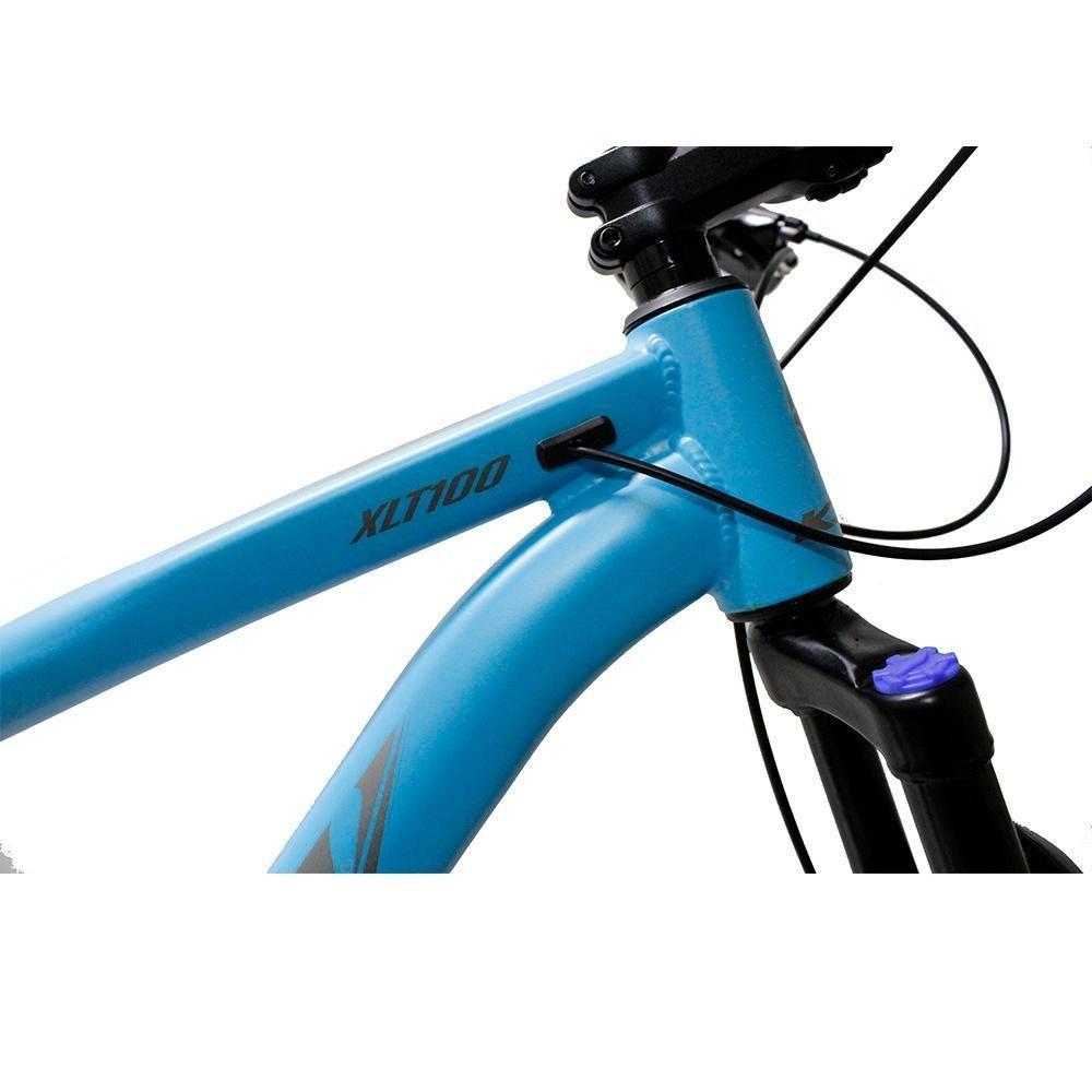 Bicicleta Aro 29 Ksw 21 Marchas Alumínio Cambio Shimano Azul Pant-pto Fos - 4