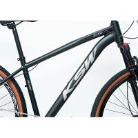 Bicicleta Aro 29 Ksw 12 Vel Alumínio Suspensão 80mm Freios A Disco Preto Fos -ad Prata 15 - 2