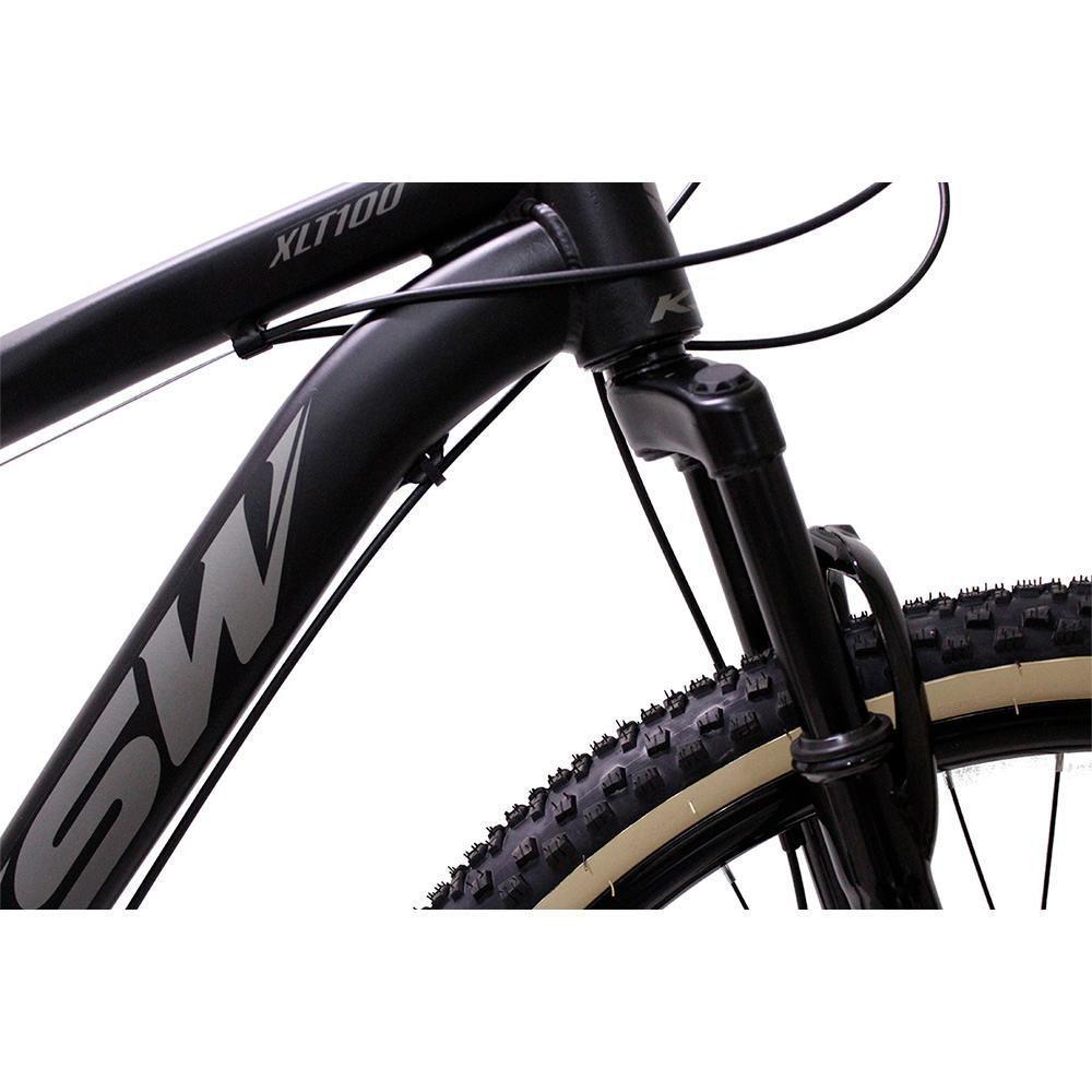 Bicicleta Aro 29 Ksw 21 Marchas Alumínio Cambio Shimano Preto Fos -ad Prata - 2