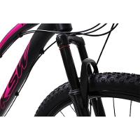 Bicicleta Aro 29 Ksw Bike Feminina Shimano Freio A Disco 21 Marchas Preto Fos -ad Rosa 17 - 2