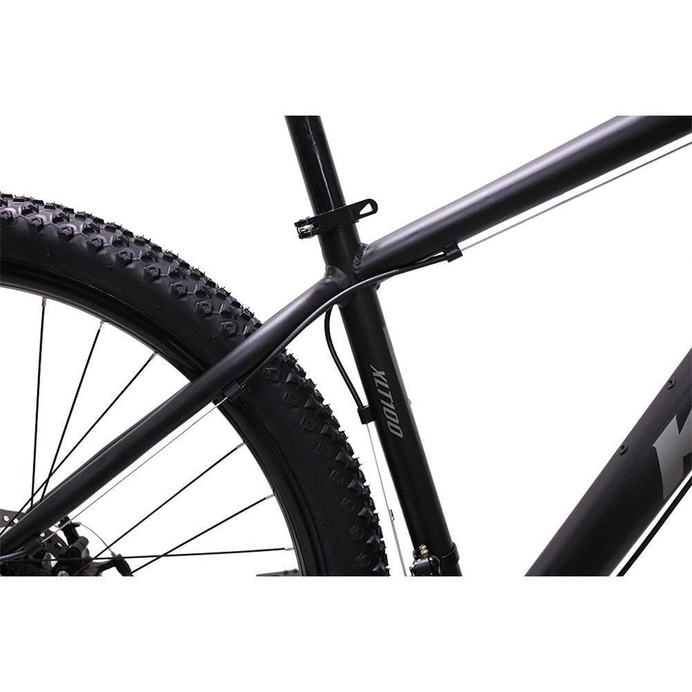 Bicicleta Aro 29 Ksw Bike Alumínio Câmbios Shimano 21 Marchas Preto Fos -ad Prata 17 - 3