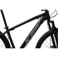 Bicicleta Aro 29 Ksw Bike Alumínio Câmbios Shimano 21 Marchas Preto Fos -ad Prata 17