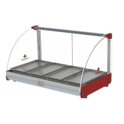 Estufa Curva Elétrica Progás 04 Bandejas Aço Inox 110V - Prv-04e