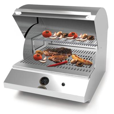 Churrasqueira de Bancada à Gás Gn Inox Saro
