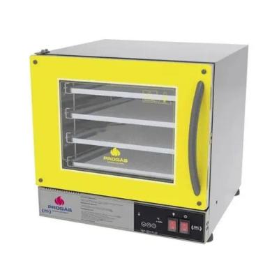 Forno Elétrico Turbo Progás Plus Amarelo Compacto Com Economia e Estilo 220V - Prp-004 Plus