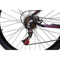 Bicicleta Ksw Aro 29 Feminina Alumínio 21 Marchas Freio A Disco Preto Fos -ad Rosa 21