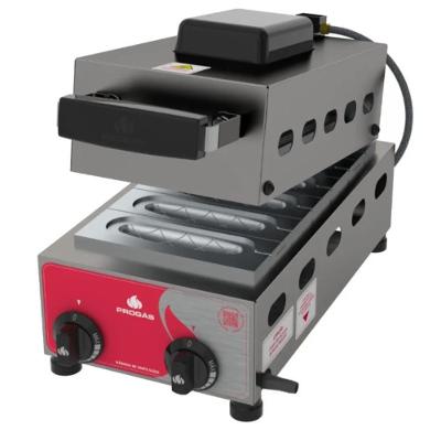 Máquina de Crepe No Palito A Gás 6 Cavidades Prk-60g Progás