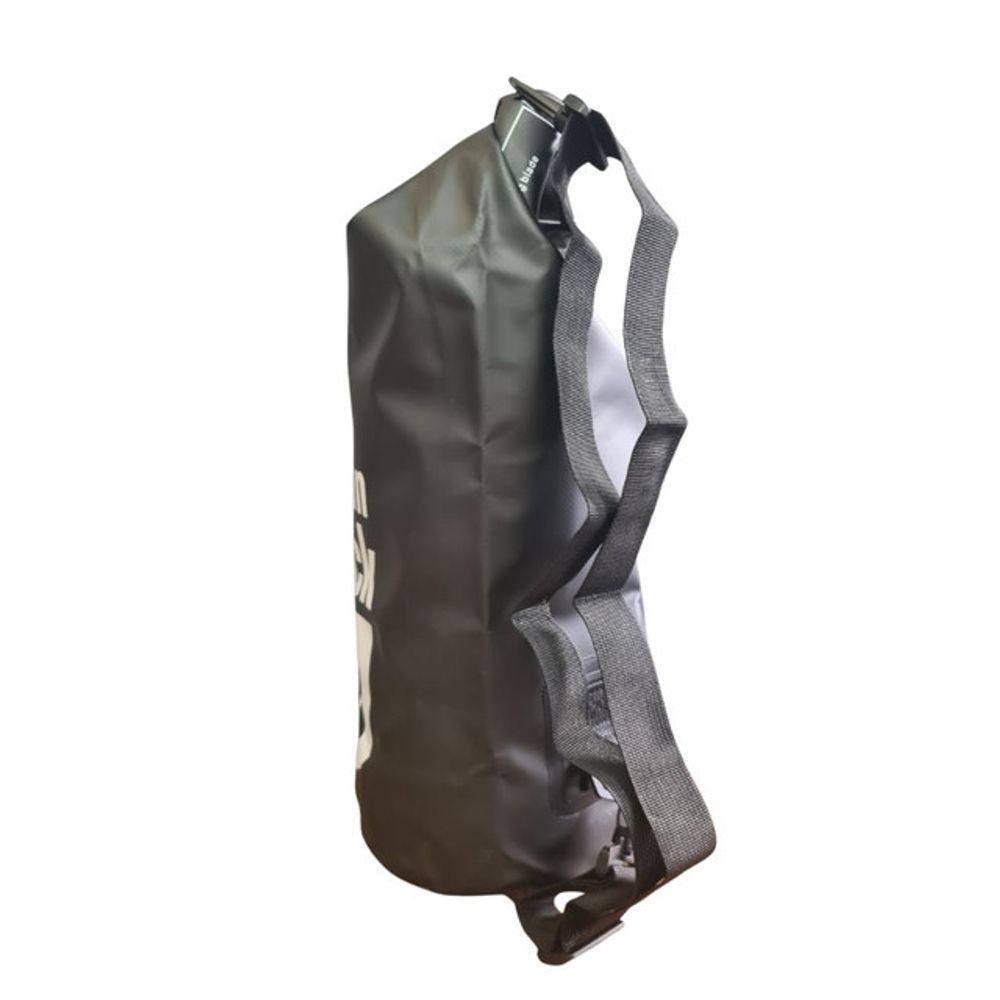 Bolsa Saco Estanque A Prova D'água 10l Reforçada Com Alça Passeio Aquático Mergulho Pescaria Natação Canoagem Preto - 2